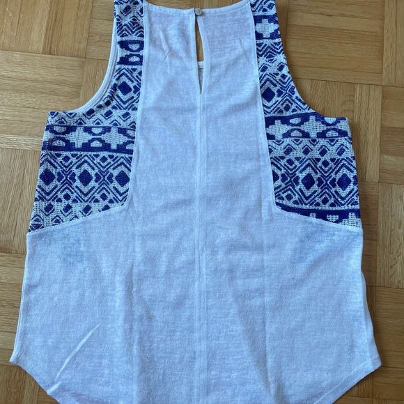 Color Thread Aztec Tank Top - Picture 4 of 4